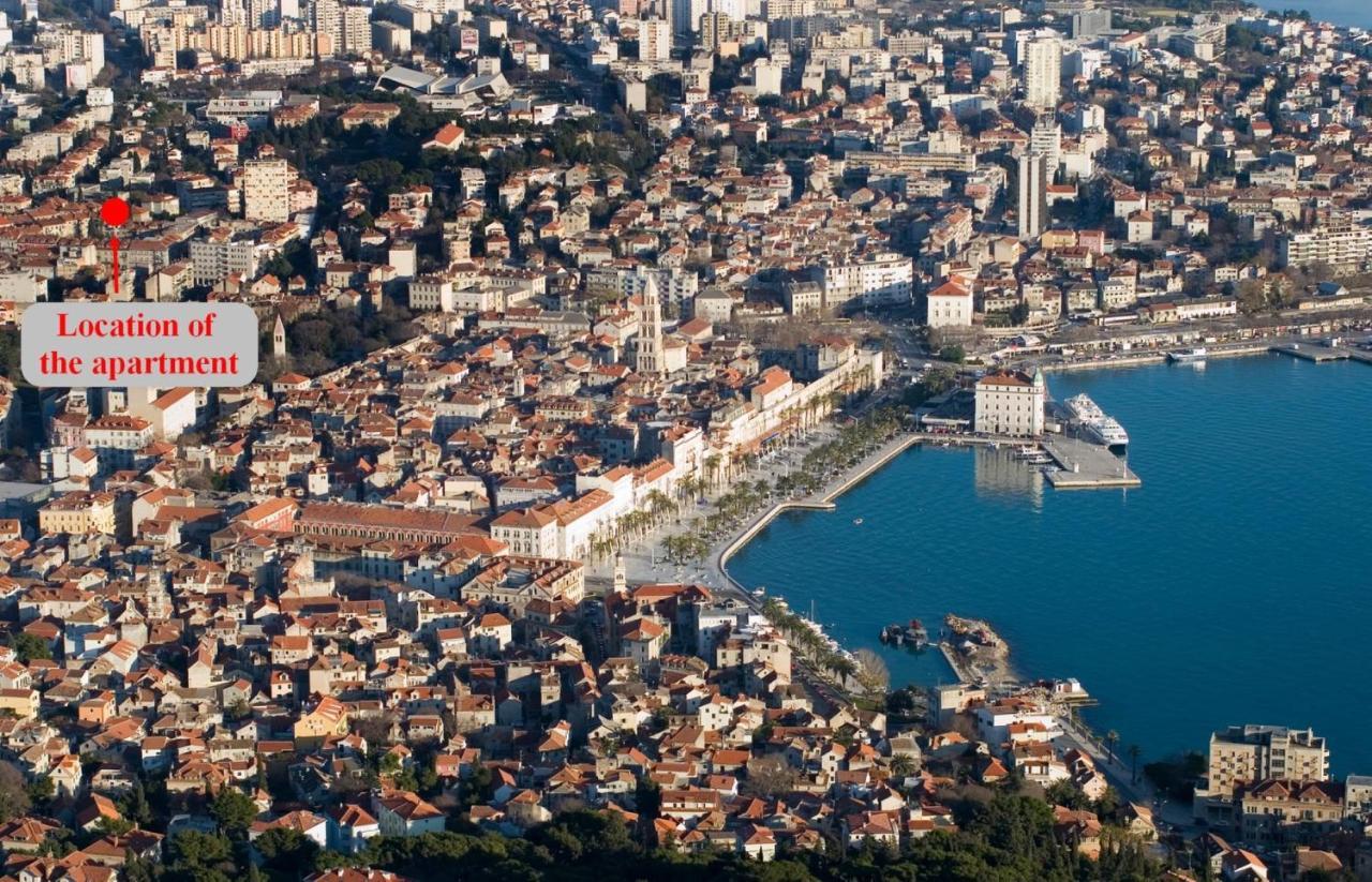 Classy Apartment In The Center Of Split Exteriör bild