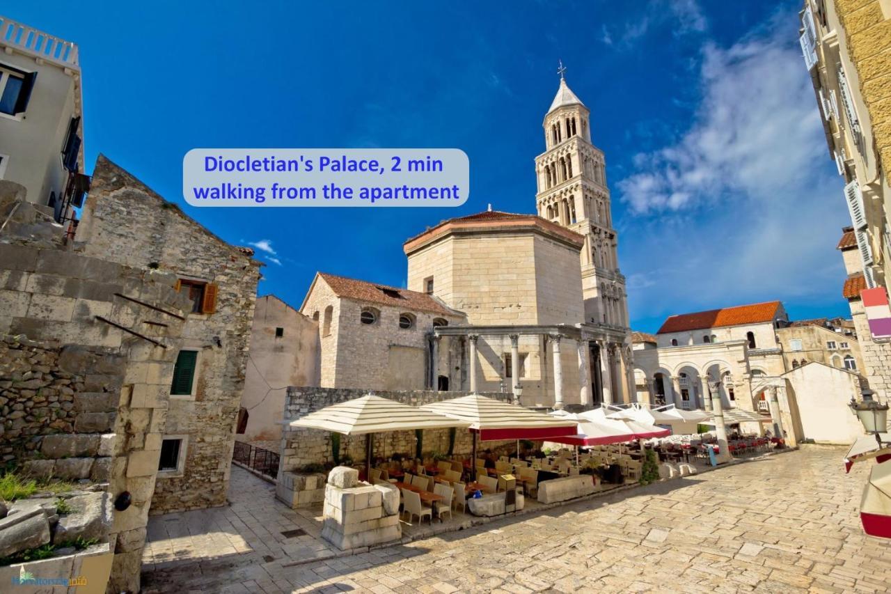 Classy Apartment In The Center Of Split Exteriör bild