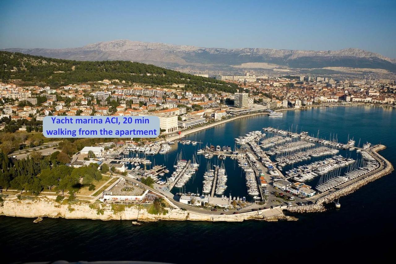 Classy Apartment In The Center Of Split Exteriör bild