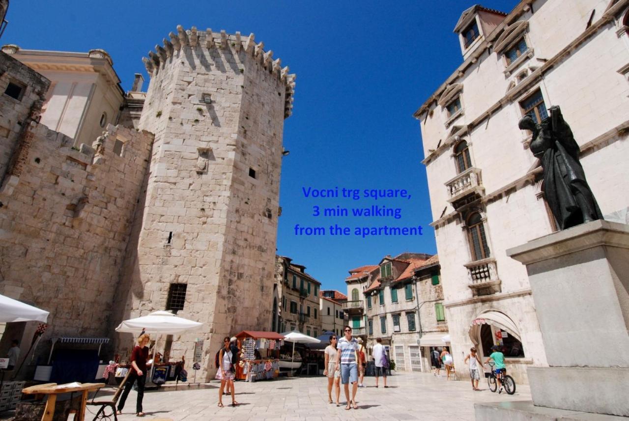Classy Apartment In The Center Of Split Exteriör bild