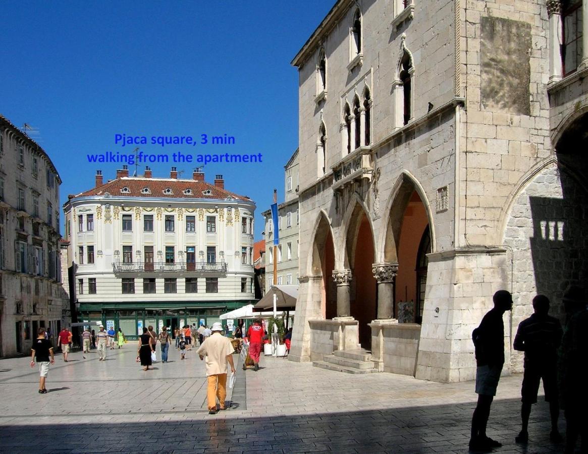 Classy Apartment In The Center Of Split Exteriör bild