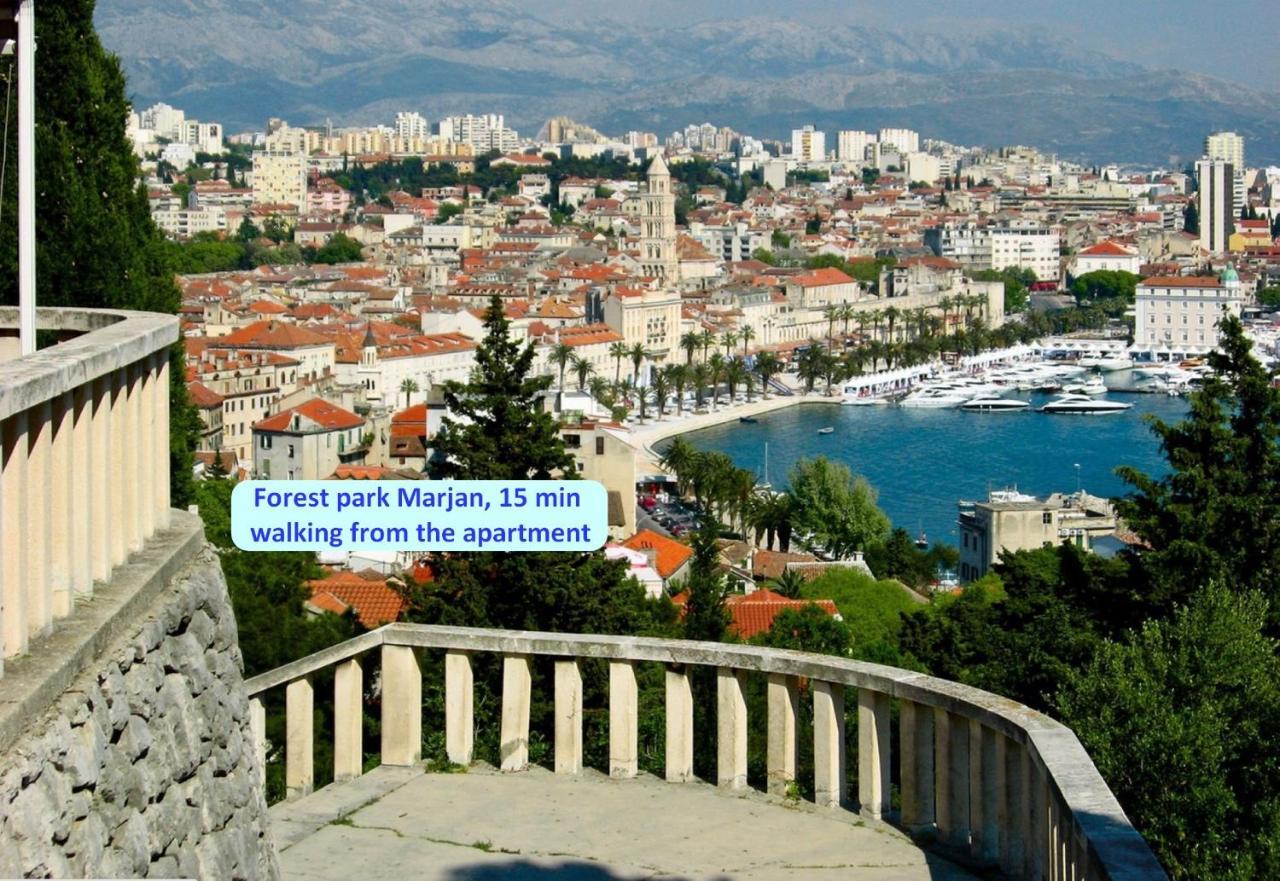 Classy Apartment In The Center Of Split Exteriör bild